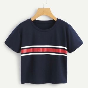 Boyfriend Fit Crop Top